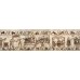 Vlámský gobelín tapiserie  - Bayeux Banquet II